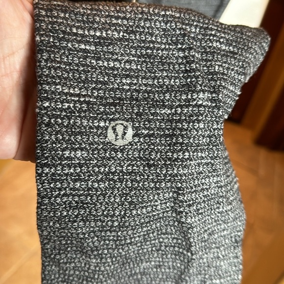Lululemon Skinny Will Pant Pique Black Gray Full Length Size 6 - Picture 14 of 16